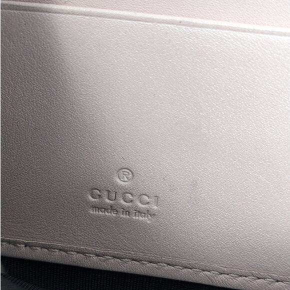 Authentic Gucci GG Marmont Pink Matelassé Chevron Leather Zip Around Wallet - Picture 6 of 10